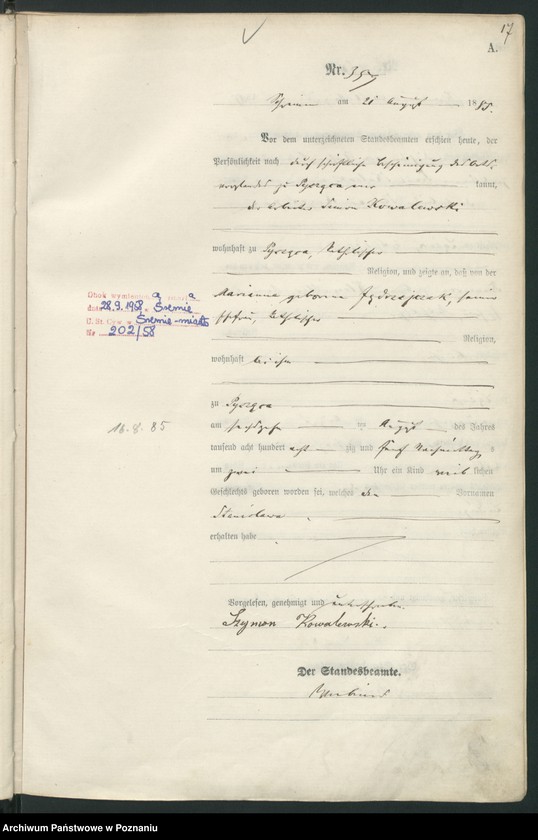 image.from.unit.number "Księga urodzeń t. II"