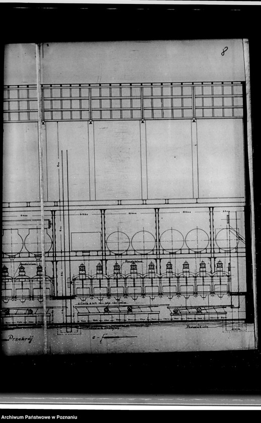 Obraz 12 z jednostki "Rysunek techniczny na ustawienie wirówek, podnośników i przenośników w Cukrowni we Wrześni"
