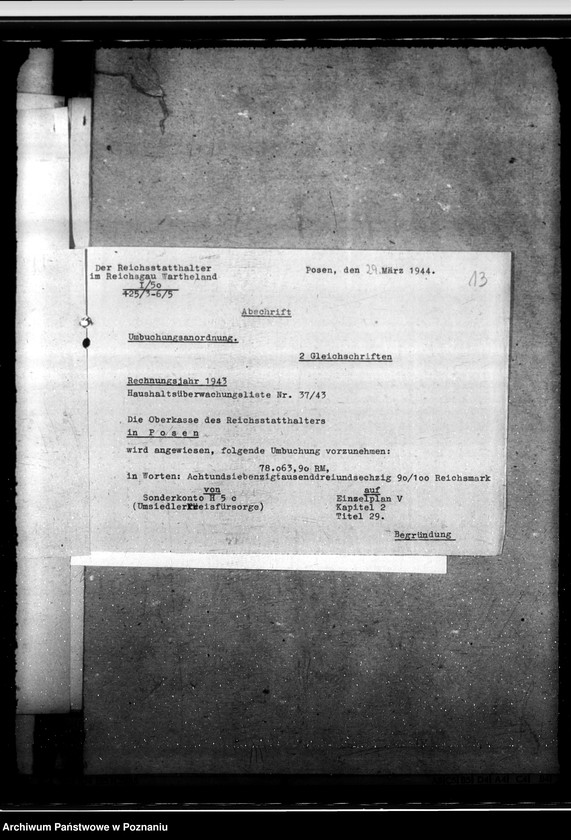 Obraz 17 z jednostki "Kuraufenthalt für Volksdeutsche und Umsiedler in Hermannsbad im Jahre 1944"