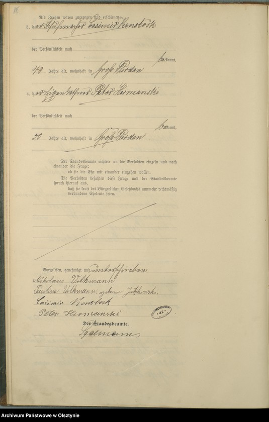 image.from.unit.number "Heiraths-Haupt-Register nr 1 - 16"