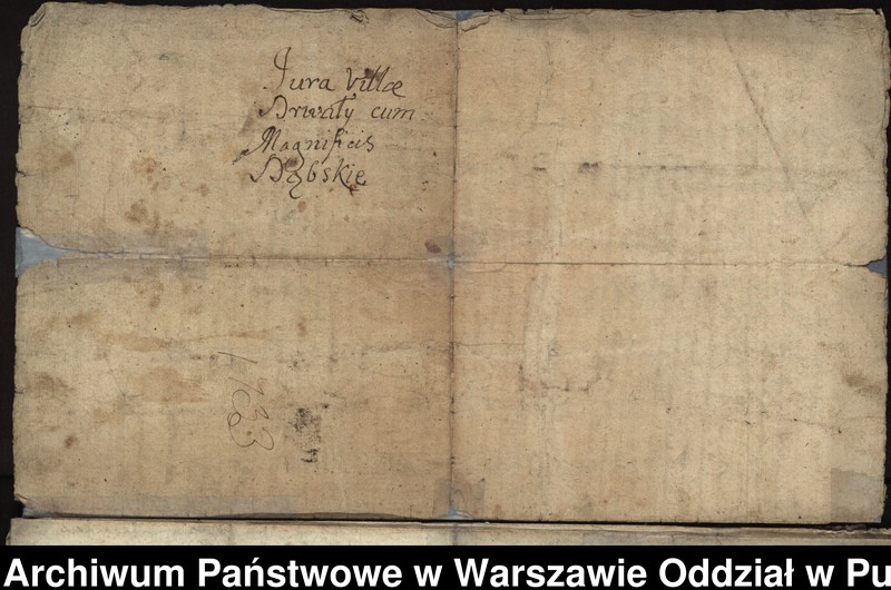 image.from.unit.number "Dekrety i kopie dekretów sądu nuncjatury i kurii rzymskiej oraz kopie umów z lat 1732-1737 dotyczące sporu między opatem Walentym Michałem Żółtowskim a konwentem o podział dóbr i nominację urzędników klasztornych"