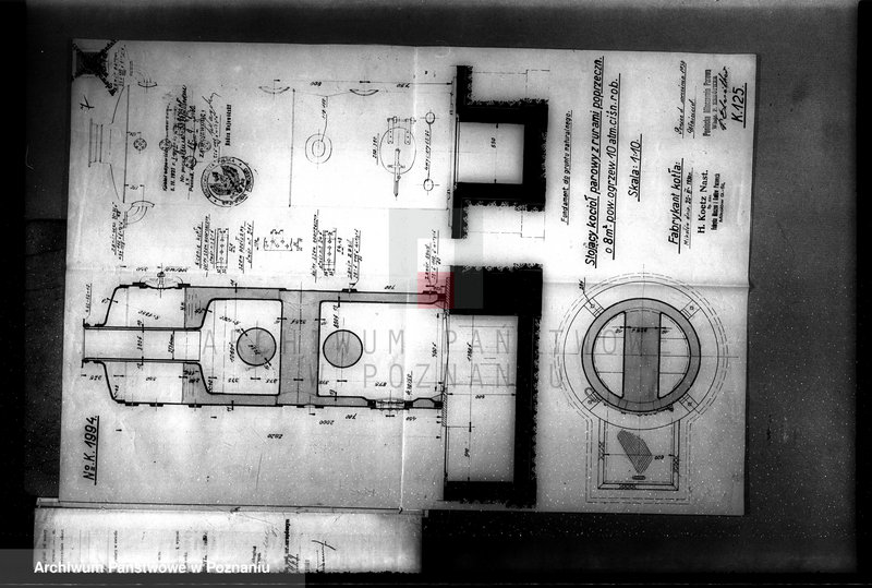 Obraz 12 z jednostki "Mleczarnia parowa /wł. Ebnother/ w Poniecu pow. gostyński nr woj. kotła 6469"