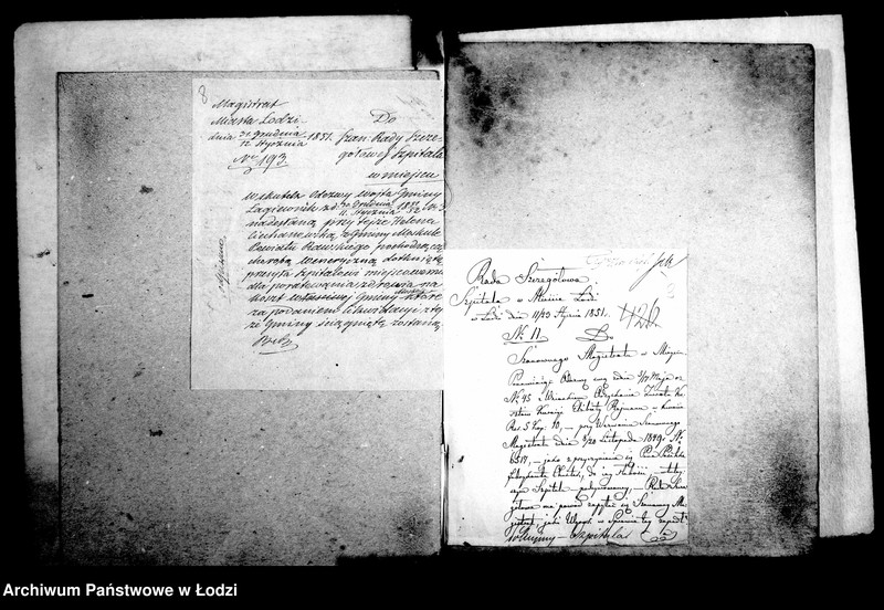 Obraz 11 z jednostki "Akta tyczące się szpitala"