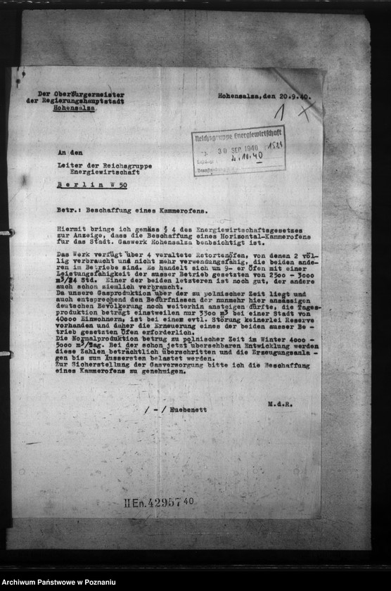 Obraz 5 z jednostki "Gaswerk - Hohensalza (Inowrocław)"