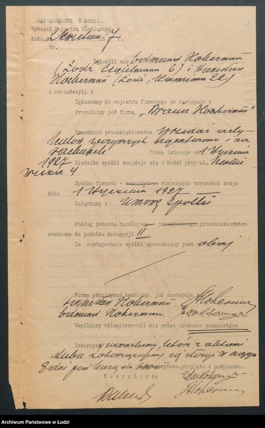 Obraz 3 z jednostki "Bracia Hoherman- sprzedaż artykułów spożywczych"