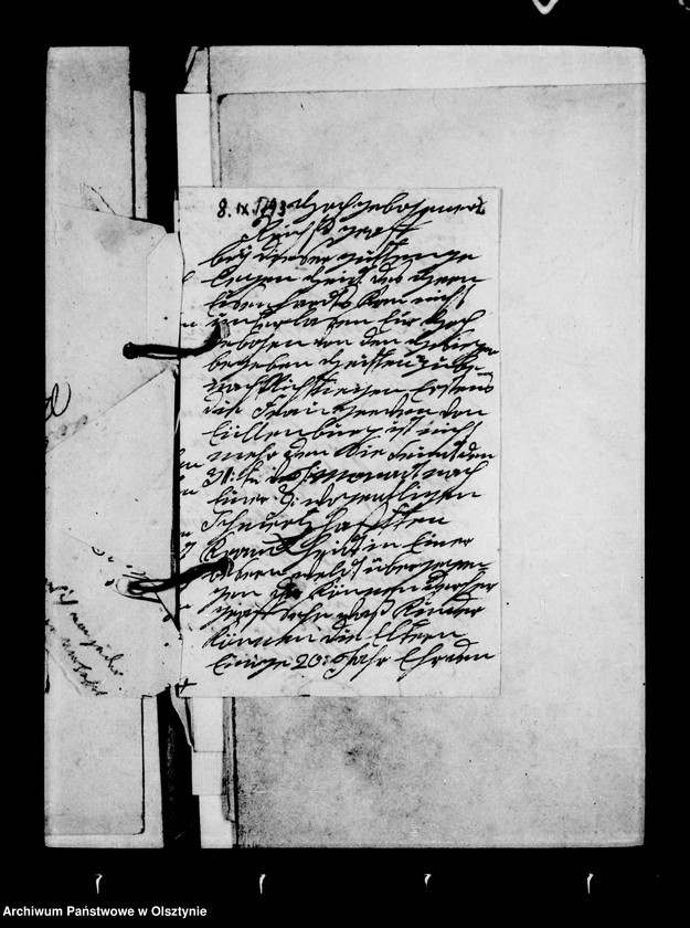 image.from.unit.number "Annexe zu den /Papiers du Camp/ enthaltend Briefe über Pferdekäufe, Juvelen usw. an Carl Fr. Gf. Lehndorff."