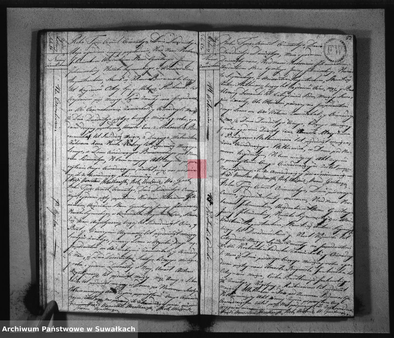 image.from.unit.number "Akta Urzędnika Stanu Cywilnego Gminy Jeleniewskiey Umarłych Od Dnia 1-go Stycznia 1818 R-u do ostatniego Grudnia tegoż roku."