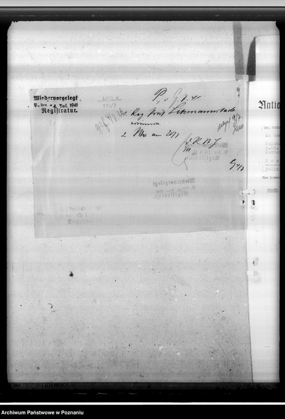 Obraz 8 z jednostki "Kunz, Lothar - komisarz obwodowy"