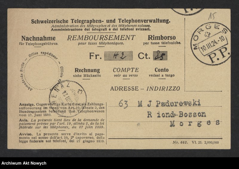 image.from.unit.number "Rachunki i kwity dotyczące utrzymania Riond Bosson"