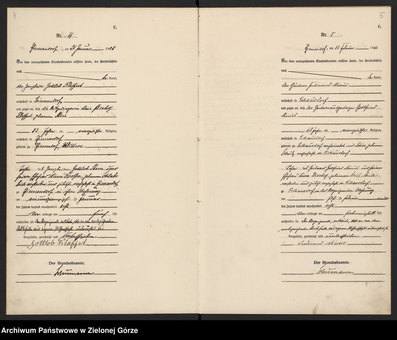 Obraz 5 z jednostki "[Księga zgonów]"