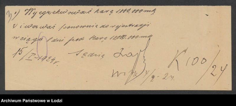 Obraz 5 z jednostki "Uszer- Józef Opatowski- drobna sprzedaż materiałów piśmiennych i galanterii"