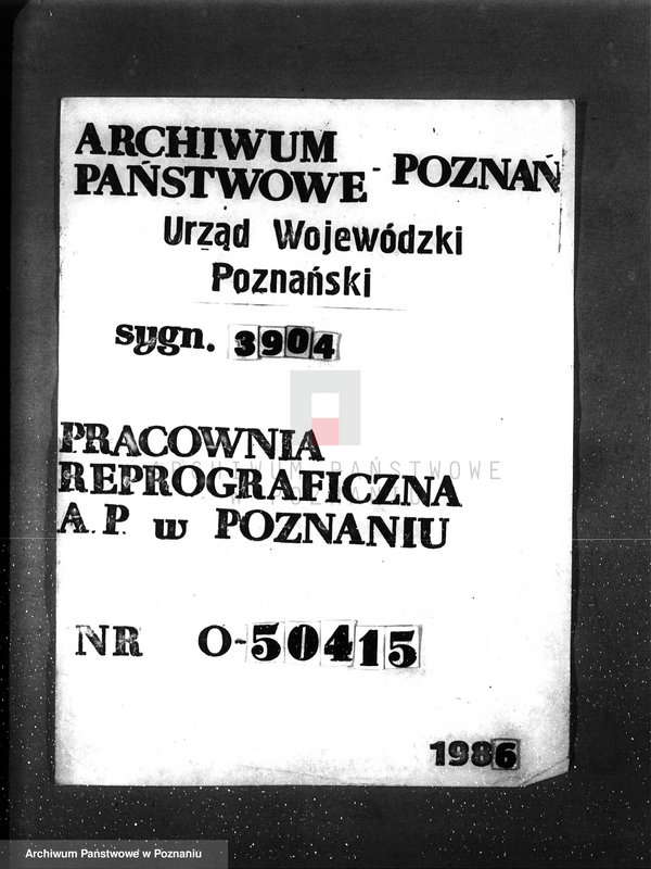 image.from.unit.number "Plan urządzenia gospodarstwa leśnego dla lasu ordynacji Obrzycko"