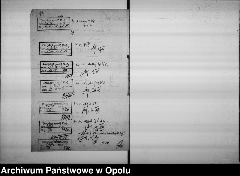 Obraz 14 z jednostki "[Korespondencja i wycinki z gazet dotyczące wieży piastowskiej]"