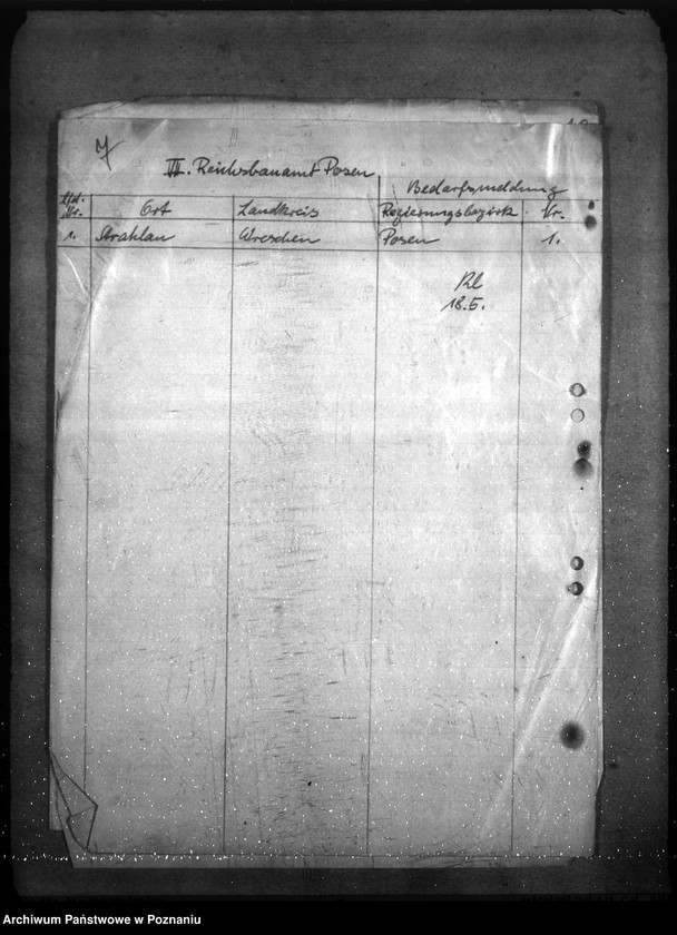 Obraz 11 z jednostki "Wykaz posterunków żandarmerii, na których należy przeprowadzić prace budowlane"