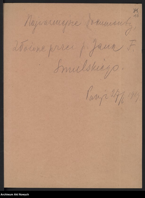 image.from.unit.number "Spisy i wykazy akt m.in. szczegółowy spis akt paryskiego archiwum Prezydenta Ministrów"