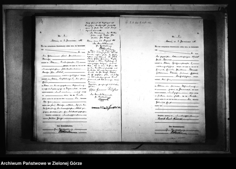 Obraz 7 z jednostki "[Księga akt urodzenia rok 1910-Żary miasto]"