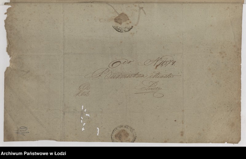 Obraz 18 z jednostki "Akta tyczące się zawierania kontraktów z fabrykantami o najem lokalów kosztem rządu wystawionych"
