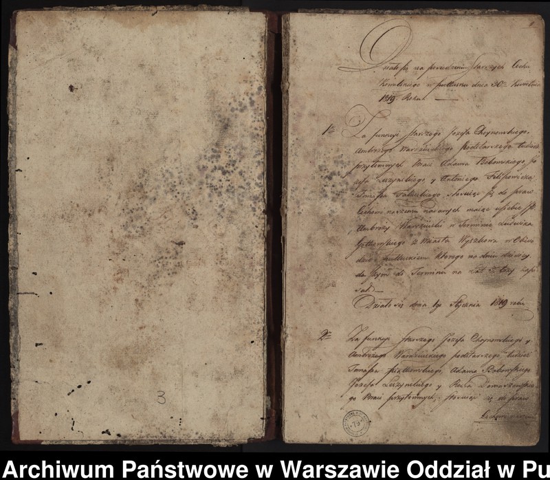 image.from.unit.number "Książka Urzędu Starszych Profesyi Kowalskiej /dopisywanie uczniów, umowy o naukę/"