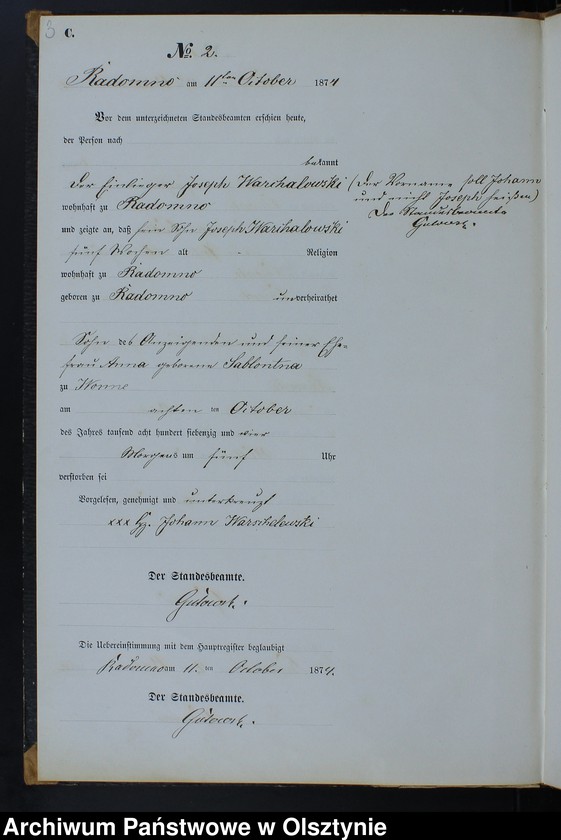 image.from.unit.number "Sterbe-Neben-Register Nr 1 - 19"