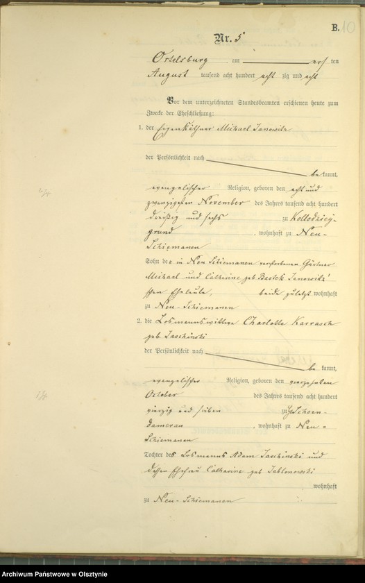 image.from.unit.number "Heiraths-Haupt-Register Nr 1 - 14"