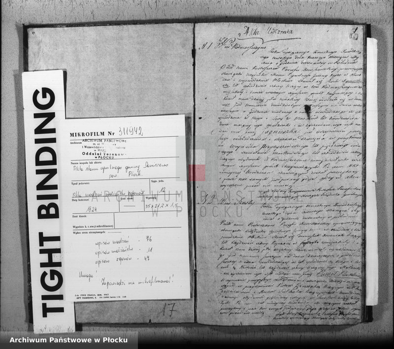 image.from.unit.number "Akta urodzeń, małżeństw i zgonów"