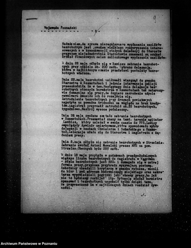 Obraz 13 z jednostki "Sprawozdania okresowe ze stanu bezpieczeństwa za miesiąc maj i czerwiec 1931 r. nr 18-19"