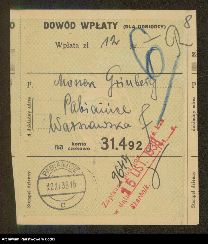 Obraz 10 z jednostki "Moszek Grinberg- sprzedaż żelaza i farb"