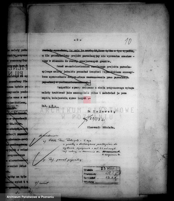 Obraz 14 z jednostki "Majątek Wysoka Mała powiatu wyrzyskiego przymusowy wykup Welter Buttner"