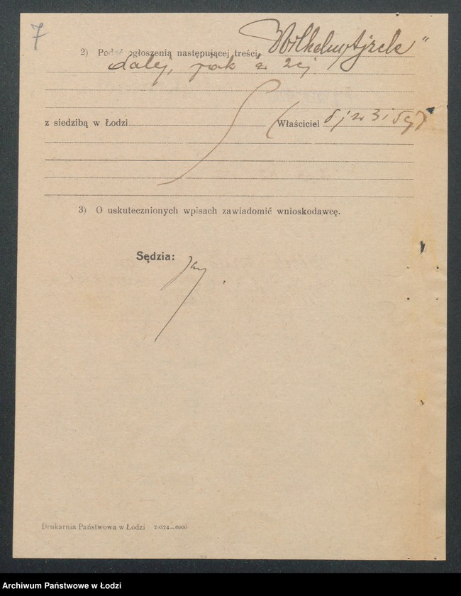 Obraz 9 z jednostki "Wilhelm Ajzele- sklep rzeźniczy"