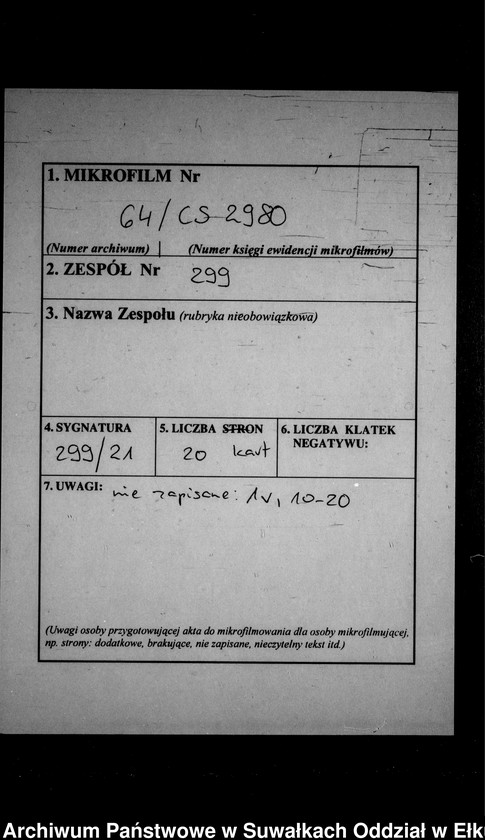 image.from.unit.number "Heiraths-Neben-Register des Preussischen Standes-Amtes Gr. Strengeln Kreis Angerburg"