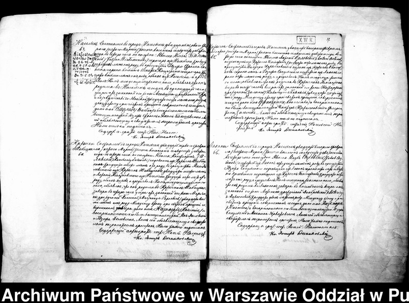 Obraz 20 z jednostki "Akta urodzeń, małżeństw i zgonów"