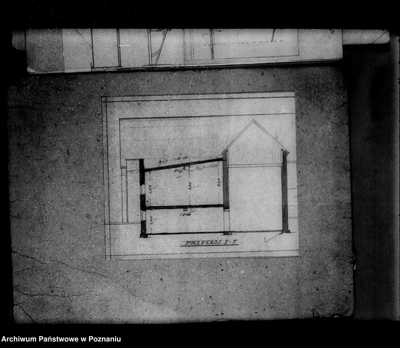 Obraz 10 z jednostki "Rysunek na rozbudowę gorzelni rolniczej w dobrach rycerskich O. Hantelmanna w Rokietnicy powiat poznański"