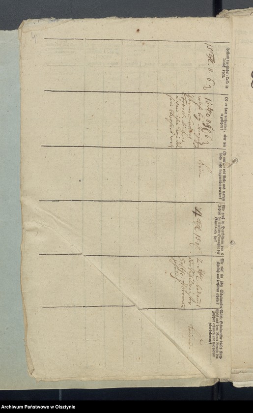 image.from.unit.number "Tabelle der Kirch- und Land-Schulen des Kirchspiel Georgenau"