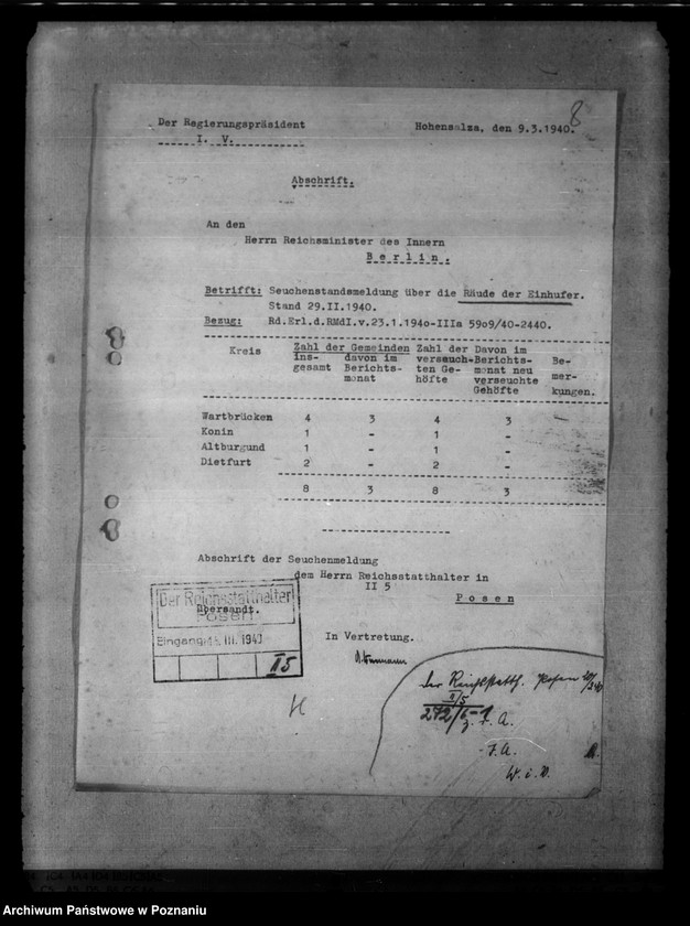 Obraz 12 z jednostki "Bekämpfung der Räude der Einhufer - Pferde, Gaszelle zur Behandlung räudekranker Pferde."