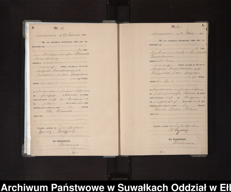 image.from.unit.number "[Geburts-Haupt-Register des Königlich Preussischen Standes-Amtes der Stadt Nikolaiken Kreis Sensburg]"