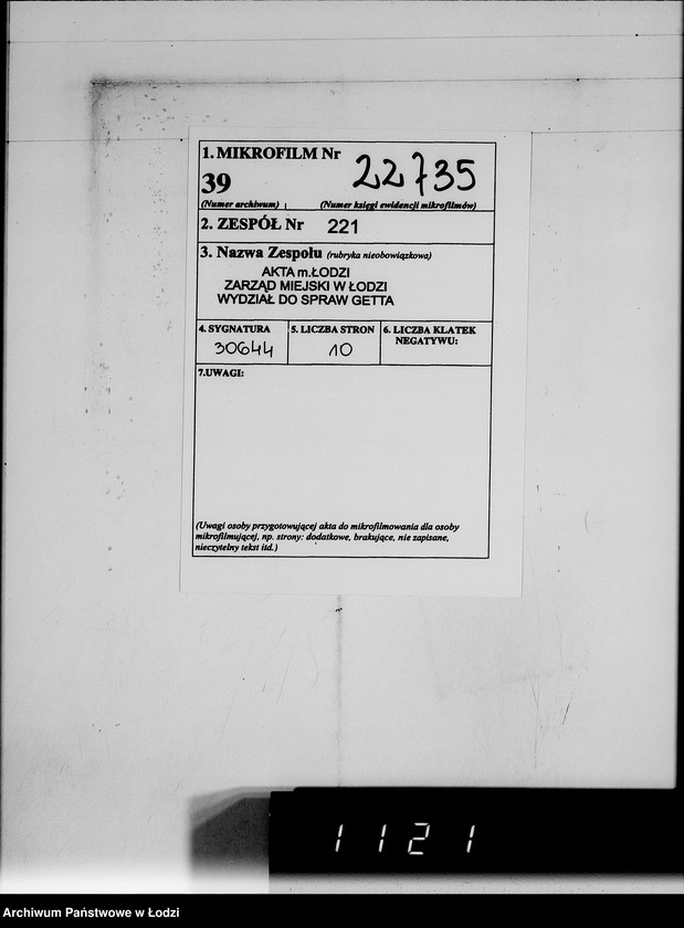 Obraz 2 z jednostki "Verschiedenes. [Pisma w sprawie przejęcia futer]"