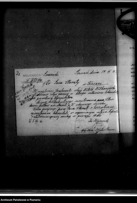 Obraz 6 z jednostki "Młyn parowy w Grabowie Królewskim własność Wilkoszewski  nr woj. 14"