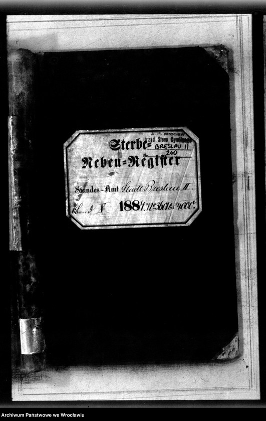 image.from.unit.number "Sterbe-Haupt-Register Breslau II 1884 Band 10"