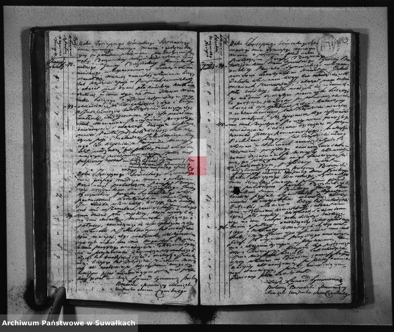 image.from.unit.number "Akta Urodzenia Stanu Cywilnego Roku 1816 Gminy Berznickiey"