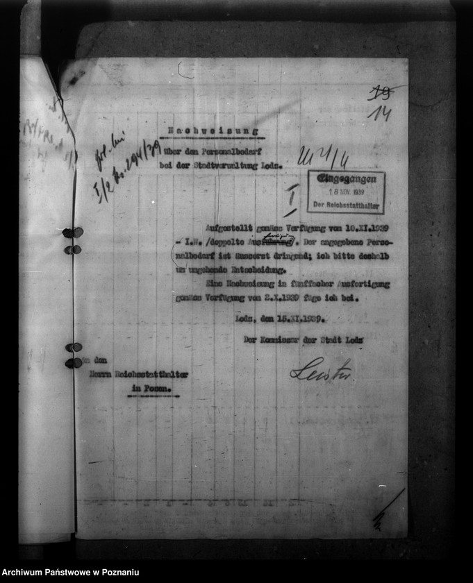 Obraz 18 z jednostki "Abordnungen der Angestellten"