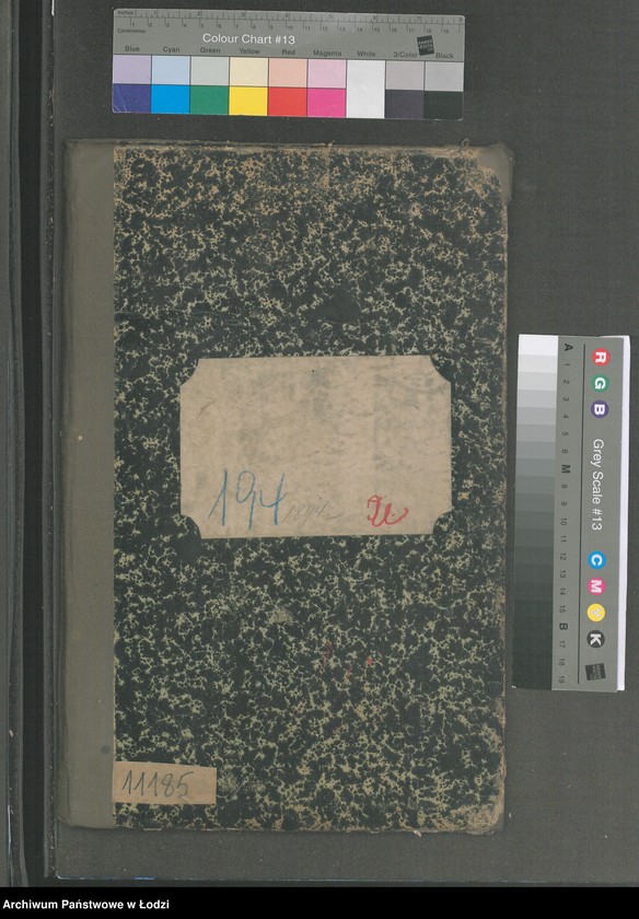 Obraz 2 z jednostki "[Księga ludności niestałej m. Łodzi lit. I]"