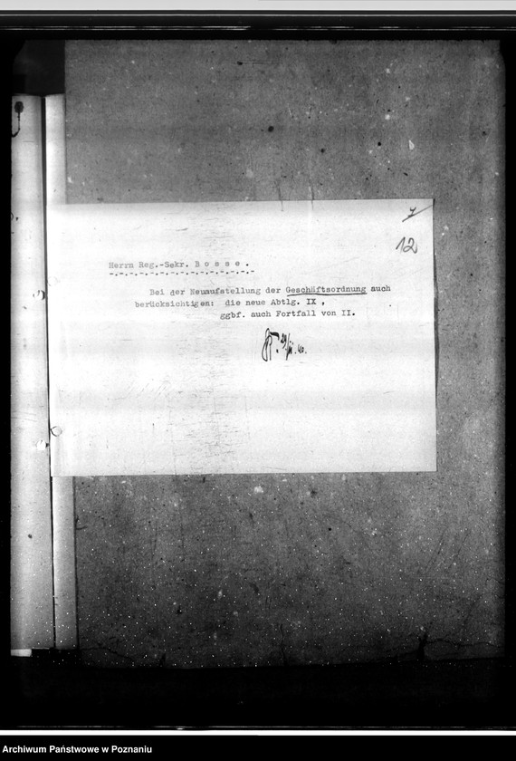 Obraz 16 z jednostki "Vorgänge betrefend Geschäftsordung (Umgestaltung)"