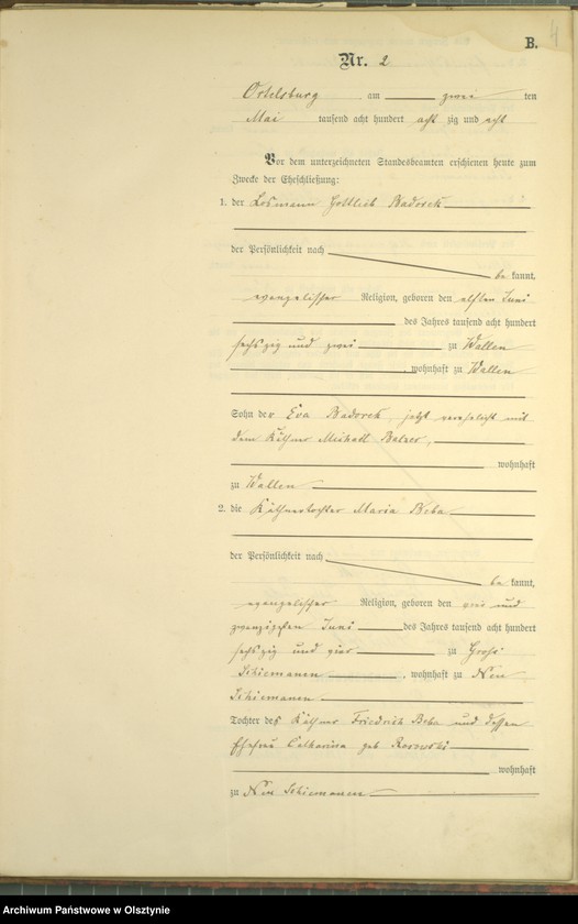 image.from.unit.number "Heiraths-Haupt-Register Nr 1 - 14"