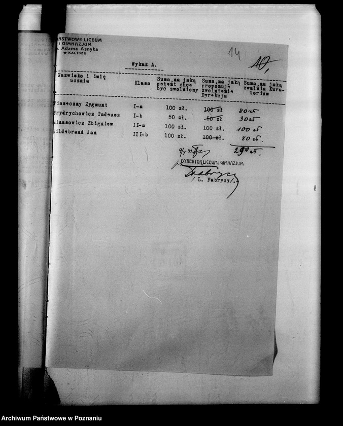 Obraz 18 z jednostki "Państwowe Gimnazjum imienia Adama Asnyka- Kalisz"