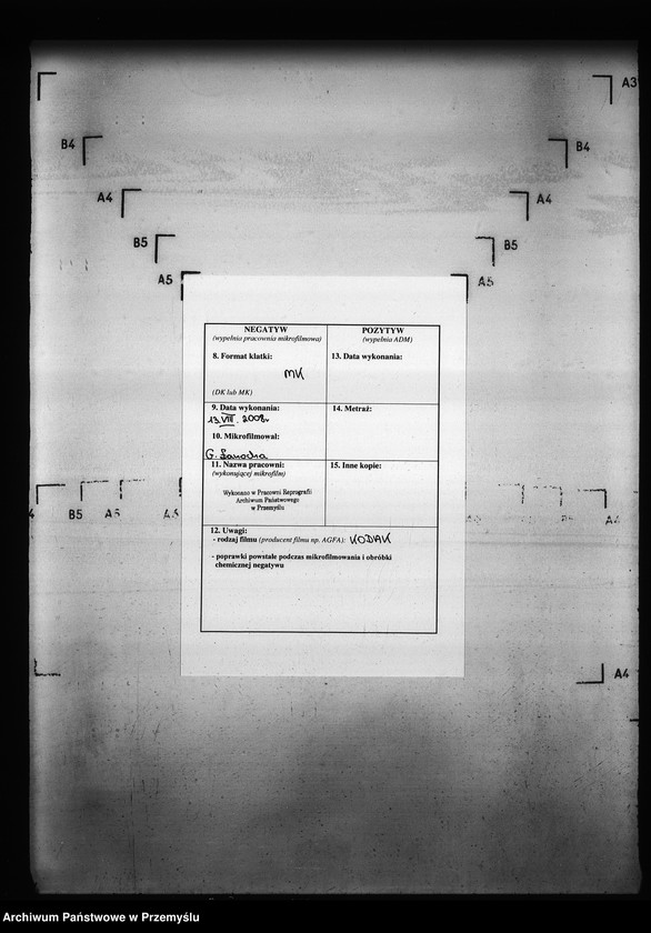 Obraz 3 z jednostki "[Kopie ksiąg metrykalnych parafii Ulicko (dekanat Niemirów)]"