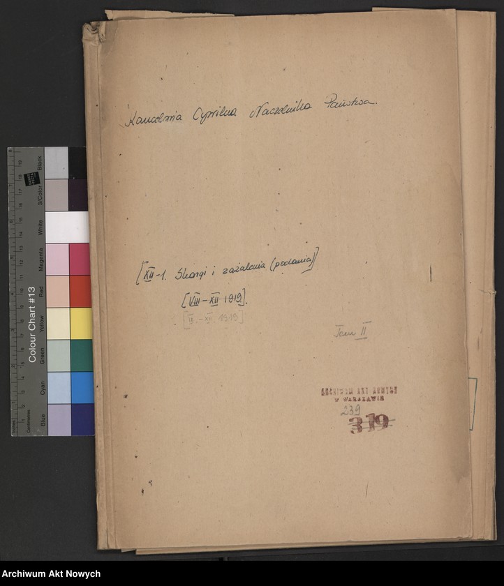 image.from.unit.number "Podania (skargi i zażalenia), tom II"