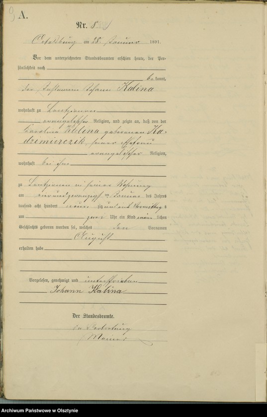 image.from.unit.number "Geburts-Haupt-Register Nr 1 - 99"