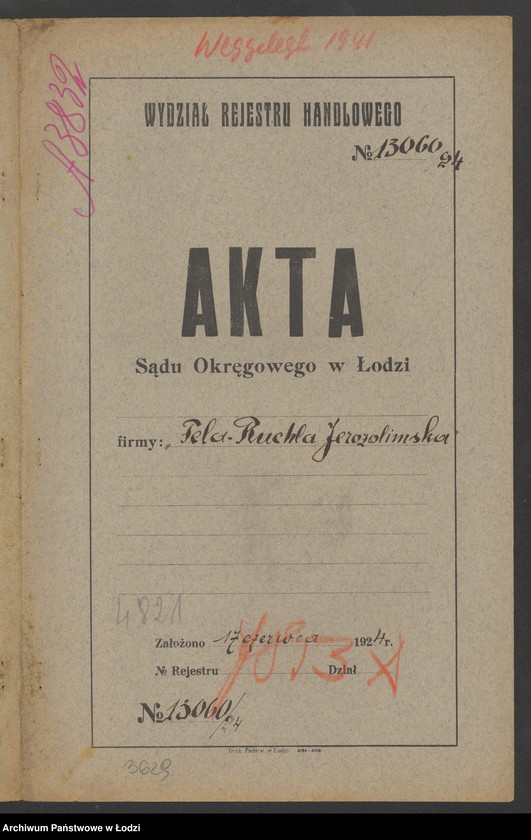 Obraz 2 z jednostki "Fela – Ruchla Jerozolimska – sprzedaż spodni"