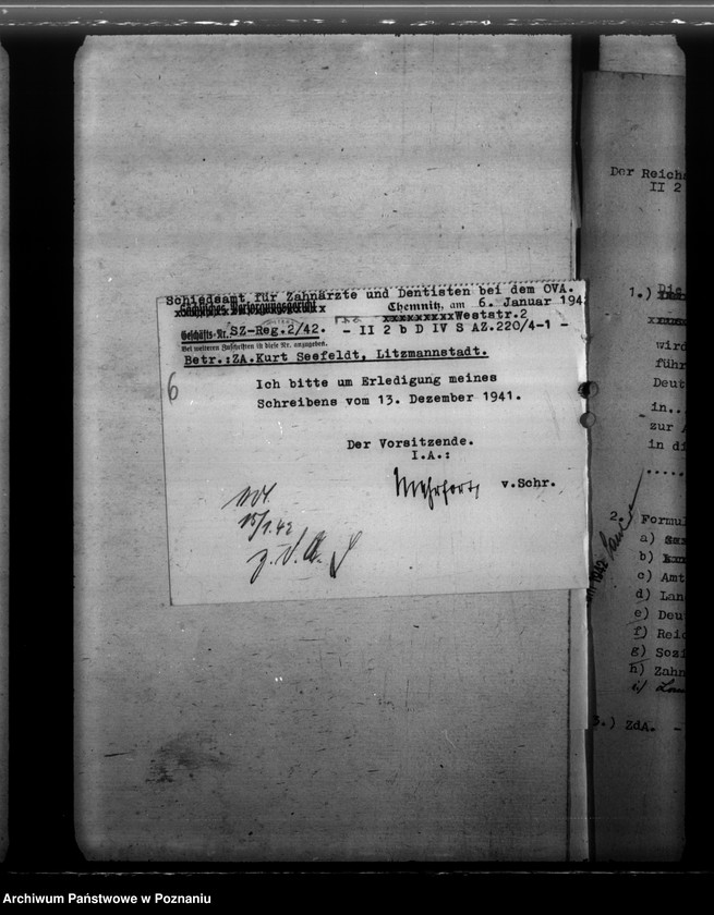 Obraz 10 z jednostki "Notdienstverpflichtung der Zahnärzte"