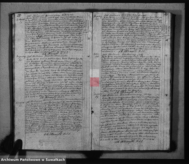 image.from.unit.number "Akta urodzonych gminy wiżayńskiey powiatu kalwaryskiego w departamencie łomżyńskim od dnia 1-go miesiąca stycznia 1815 roku do dnia ostatniego miesiąca grudnia tegoż roku"